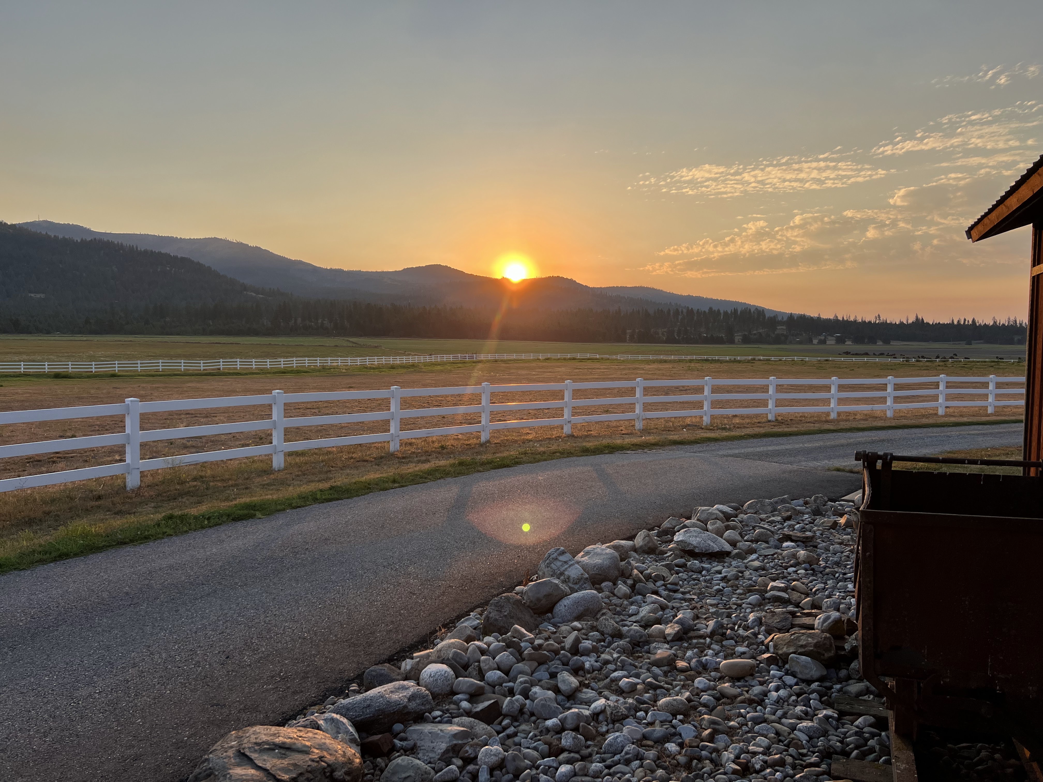 Sunset at Blanchard Valley Ranch