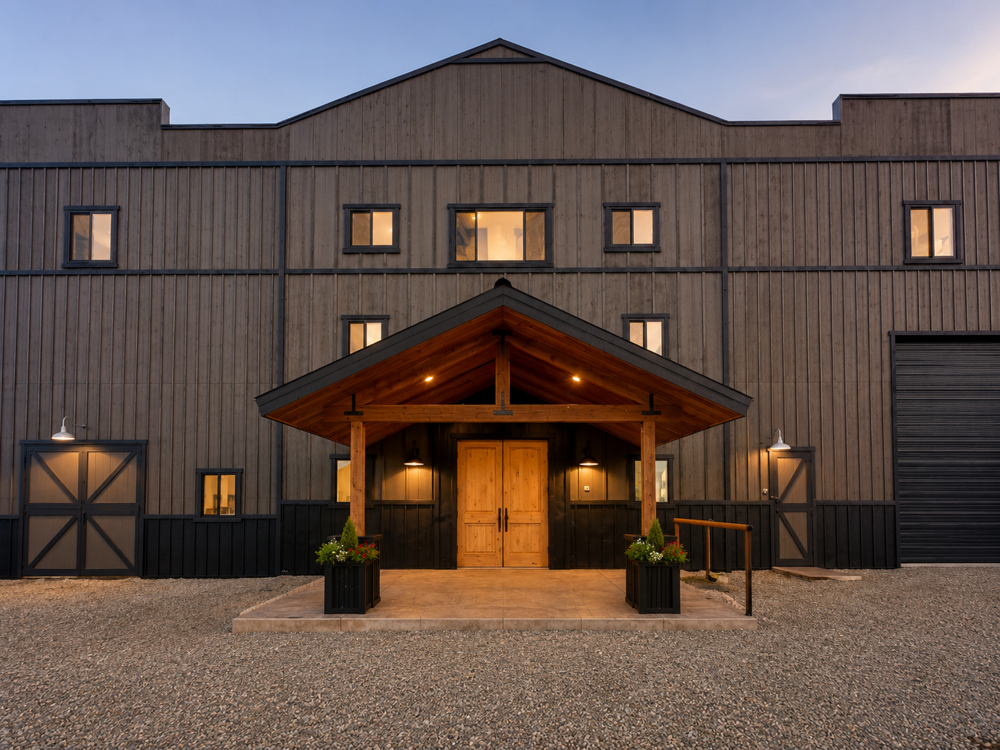 Hay barn