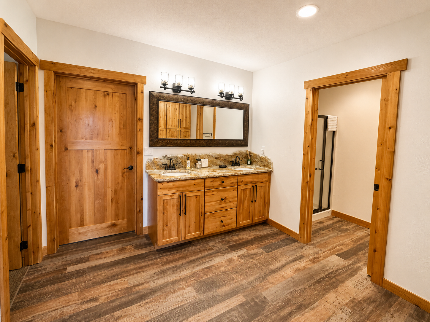 Lodge bathroom