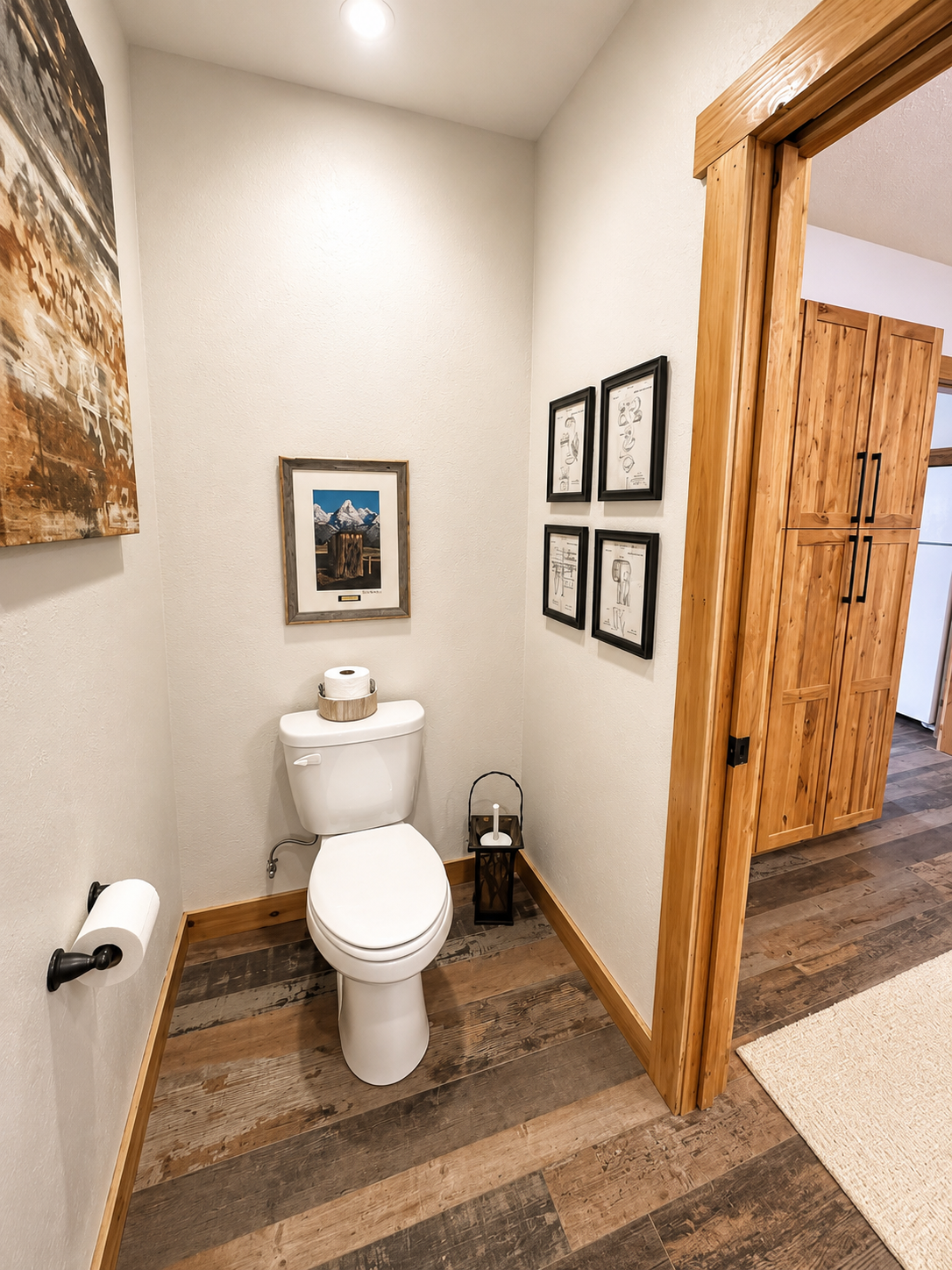 Lodge bathroom