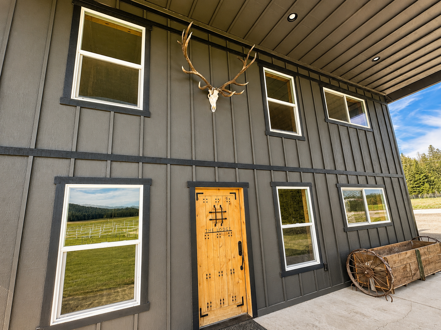 Lodge front entrance