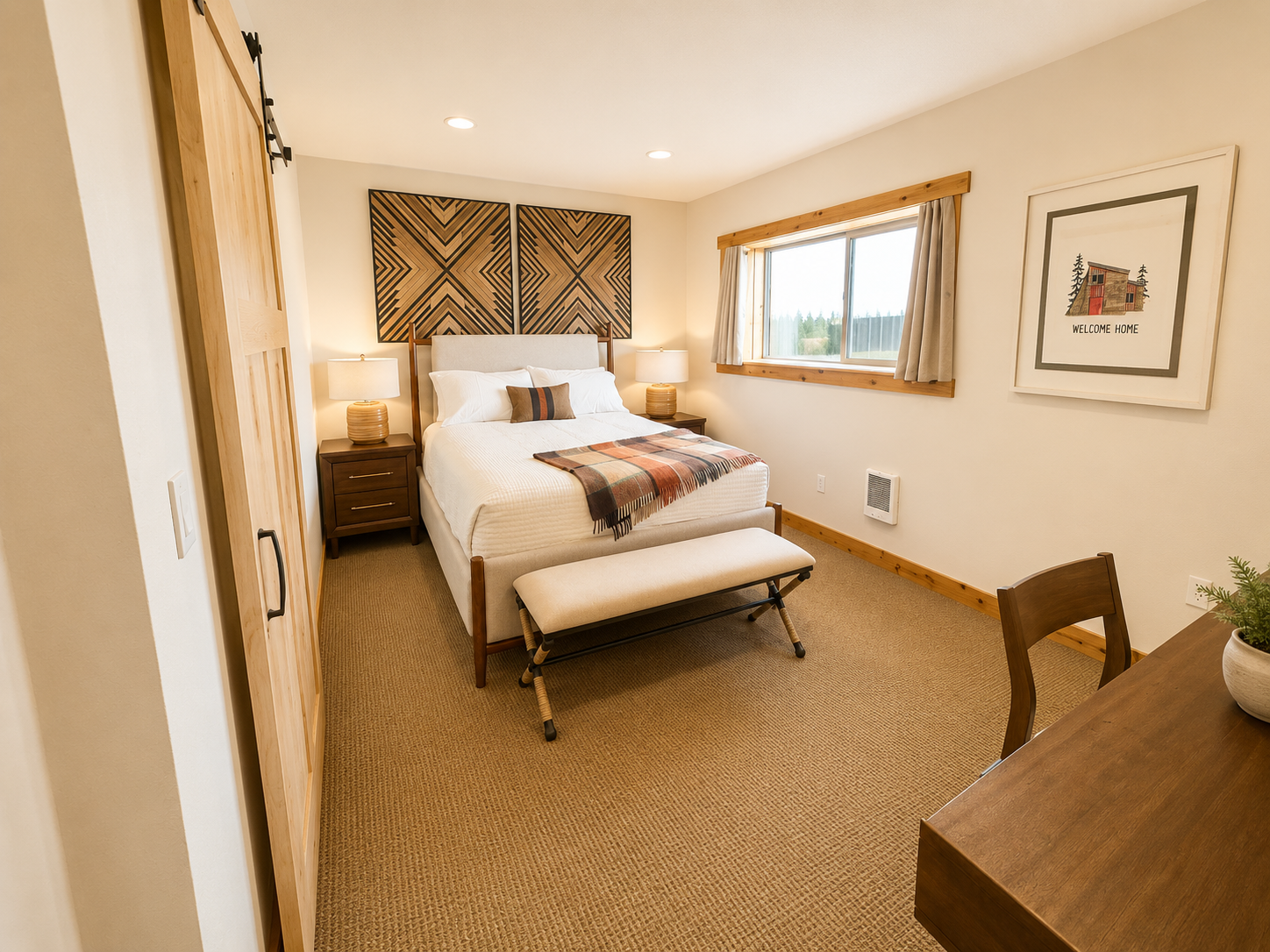 Lodge sunset room