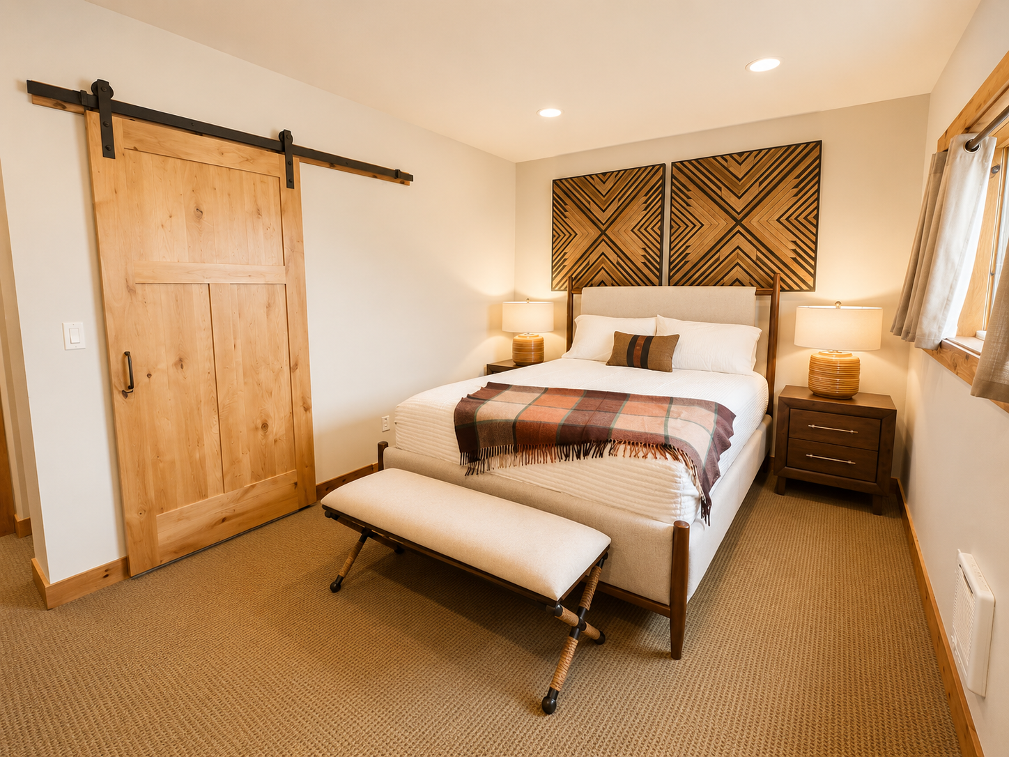 Lodge sunset room