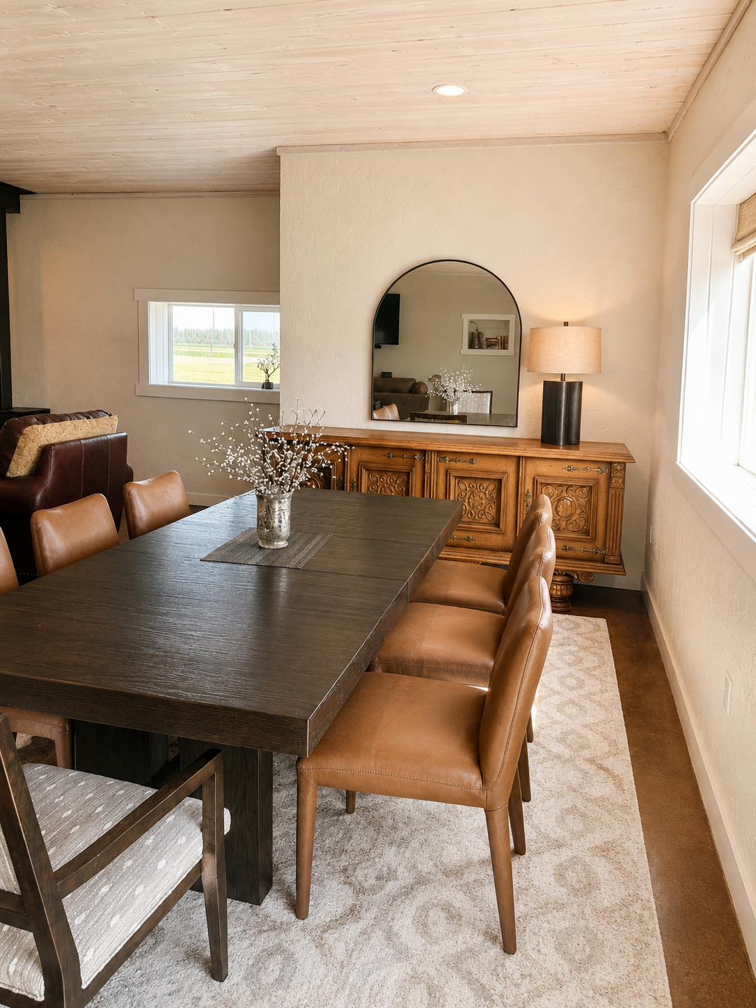 Main house dining table