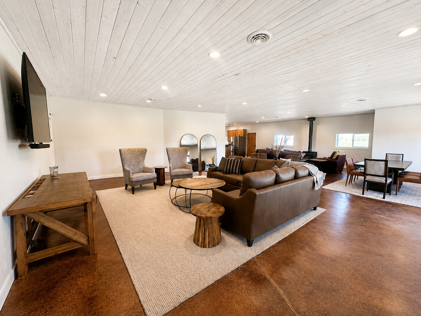 Main house living room conversation area