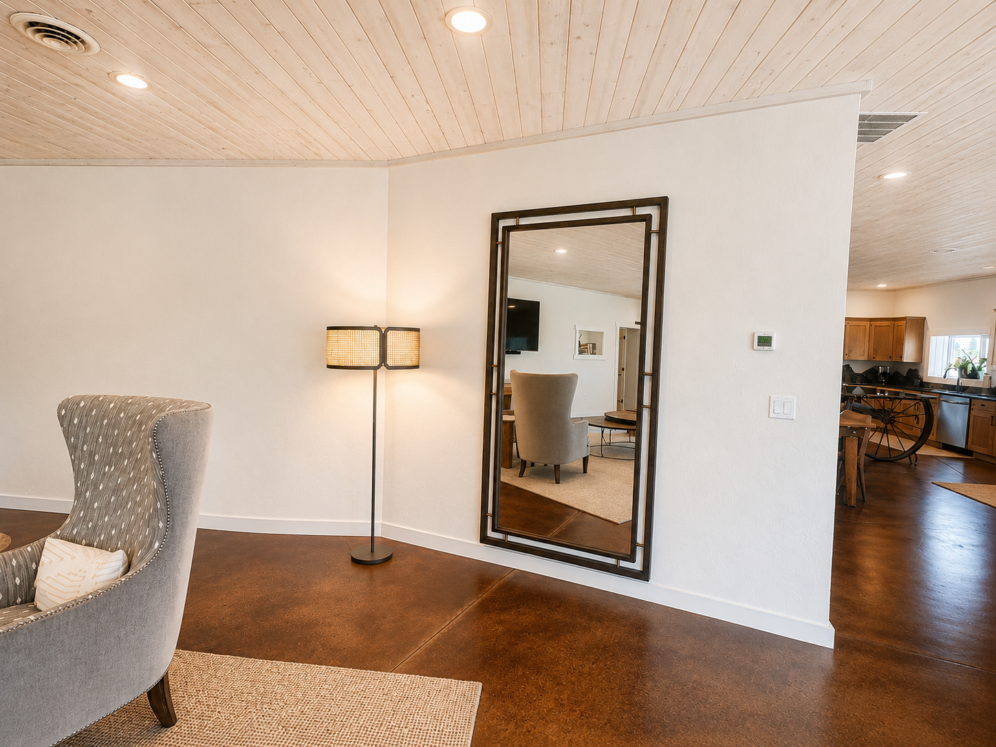 Main house mirror
